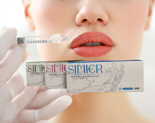 Nose Reshaping Cross Linked Ha Filler 1ml 2ml Cosmetic Lip Fillers