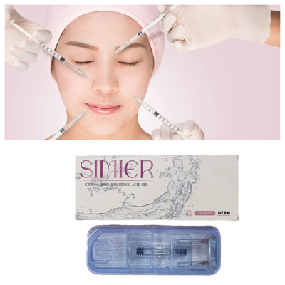 CE 1ml Deep Derm Facial Dermal Filler Hyaluronic Acid HA Lip Fillers Anti Aging
