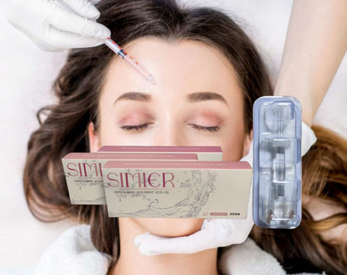 Transparent 10ml Sodium Hyaluronate Gel Injection Treatment For Filling Smile Lines