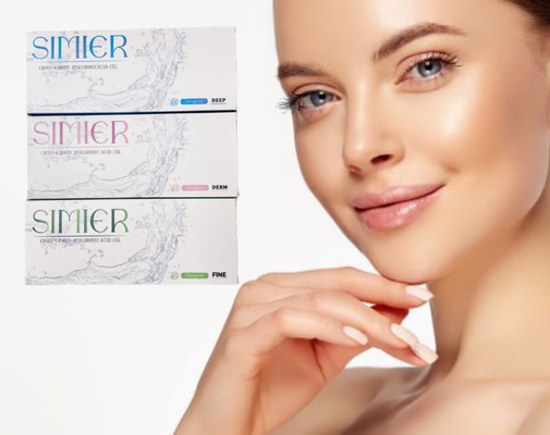 Subq Dermal Filler Cross Linked Sodium Hyaluronate Anti Wrinkle