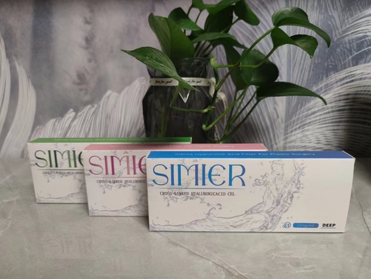 Subq Dermal Filler Cross Linked Sodium Hyaluronate Anti Wrinkle