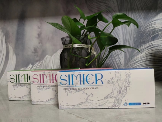 1ml 2ml Crosslinked Hyaluronic Acid Filler 24mg/Ml HA Dermal Fillers