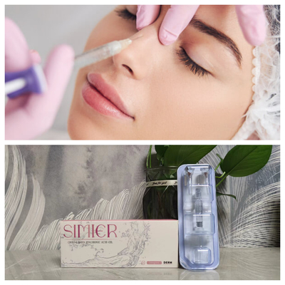 Crosslinked Sodium Hyaluronate Gel 1ml 2ml Hyaluronic Acid Nose Filler