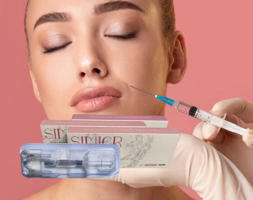 Injectable 2ml Hyaluronic Acid Dermal Filler Anti-Aging Wrinkles
