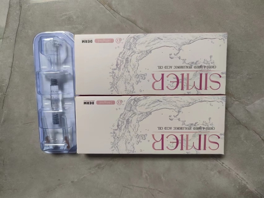 Transparent Dermal Lip Facial Dermal Filler 24mg/Ml Hyaluronic Acid Injections