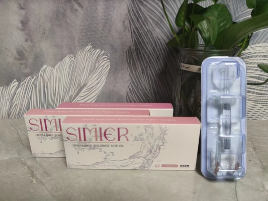 Cross Linked Dermal Filler Hyaluronic Acid Gel Fillers 20mg/Ml