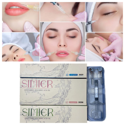 Injectable Ha Hyaluronic Acid Lip Filler Injections 24mg/Ml Face Care