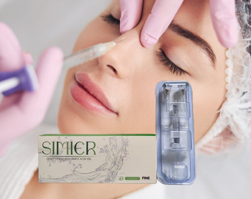 Female Dermal Lip Fillers Cross Linked Hyaluronic Acid 2ml HA Body Filler
