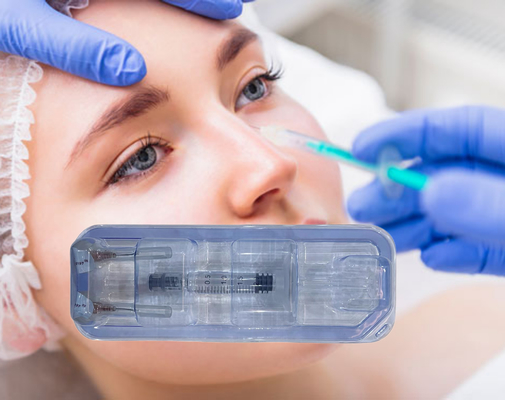 Skin Care Cross Linked Hyaluronic Acid Facial Injectable 1ml 2ml Dermal Filler