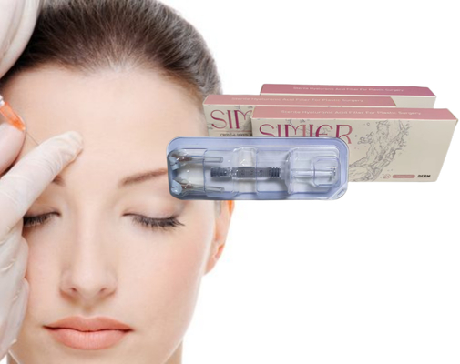 Transparent 10ml Sodium Hyaluronate Gel Injection Treatment For Filling Smile Lines