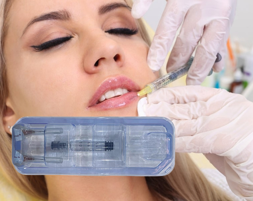 Nose Reshaping Cross Linked Ha Filler 1ml 2ml Cosmetic Lip Fillers