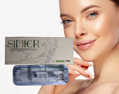Crosslinked Hyaluronic Acid Injectable Dermal Filler 5ml 30Ml Long Lasting