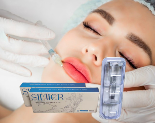 Injectable Cross Linked Hyaluronic Acid Chins Eye Wrinkle Dermal Fillers