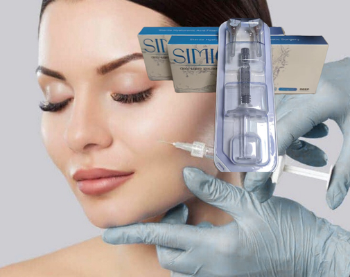 2 Years Facial Injectable Dermal Fillers HA Hyaluronic Acid Wrinkle Filler Injections