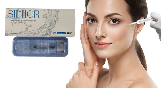 Cross Linked Dermal Lip Fillers Facial Dermal Filler Injectable Hyaluronic Acid