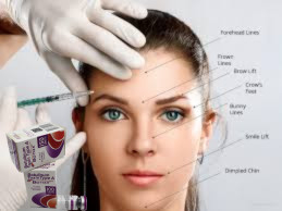 Skin Care Injections Allergan Botox 100 Units Type A White Powder